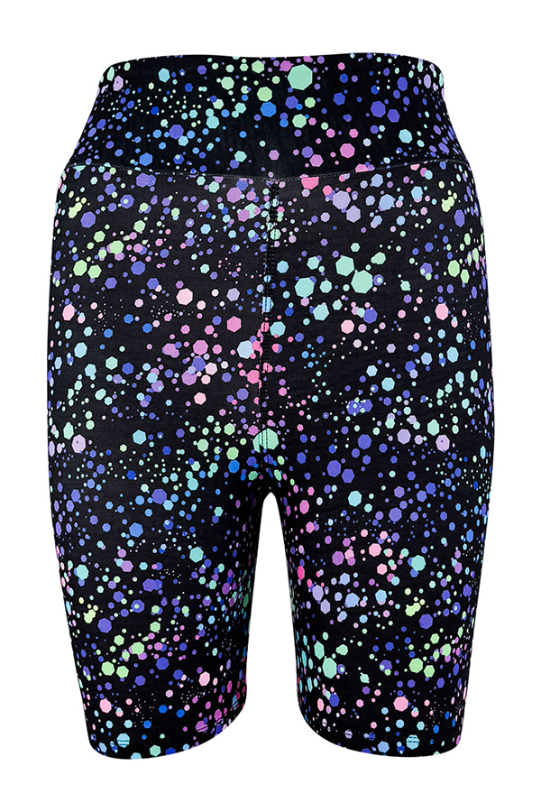 Midnight Galaxy Shorts | Galaxy Print | High Waisted – Llama Leisure