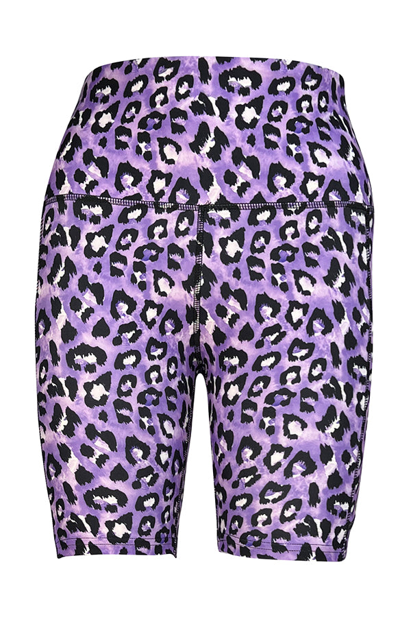 Leopard legging shorts best sale