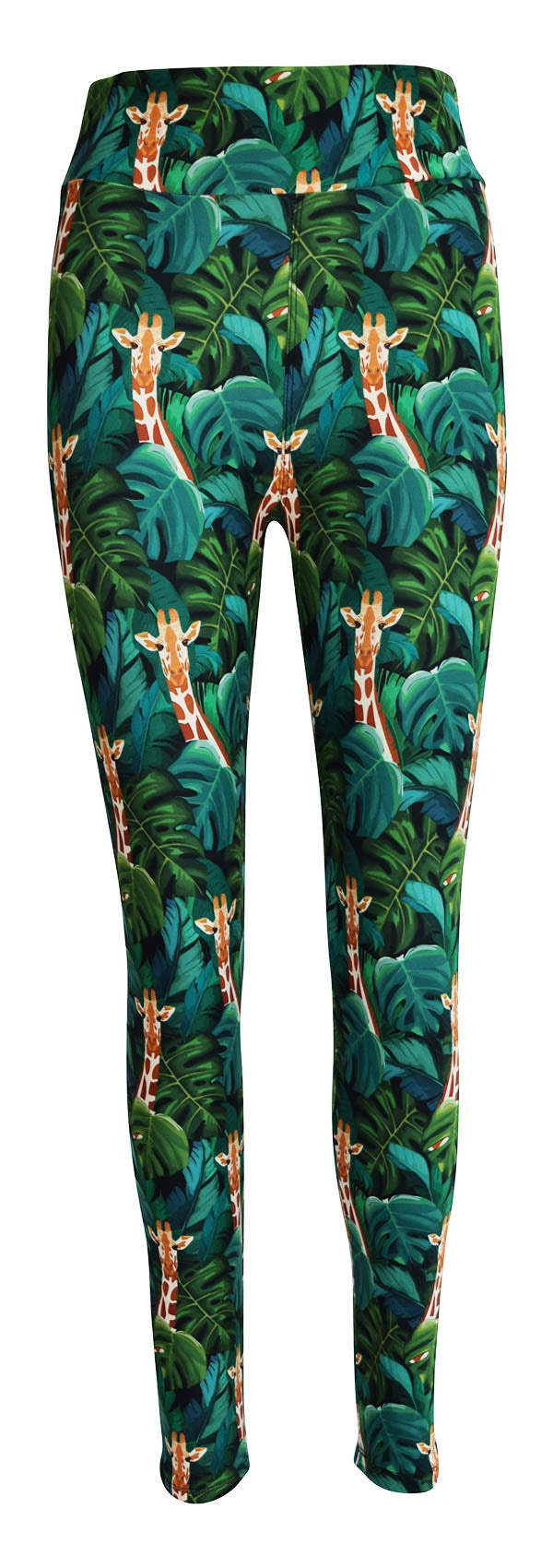 Jungle Giraffe Leggings Llama Leisure - Main Image