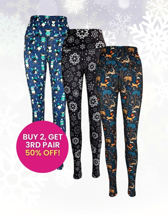 Tinsel Trio Bundle: 3rd Pair 50% OFF (Pockets)
