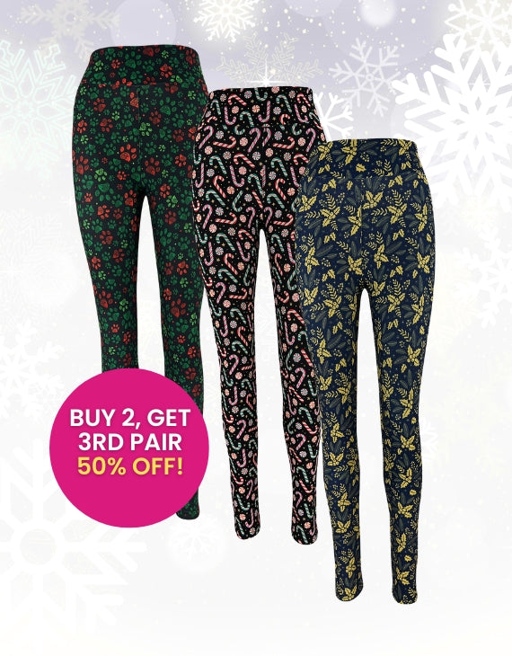 Tinsel Trio Bundle: 3rd Pair 50% OFF
