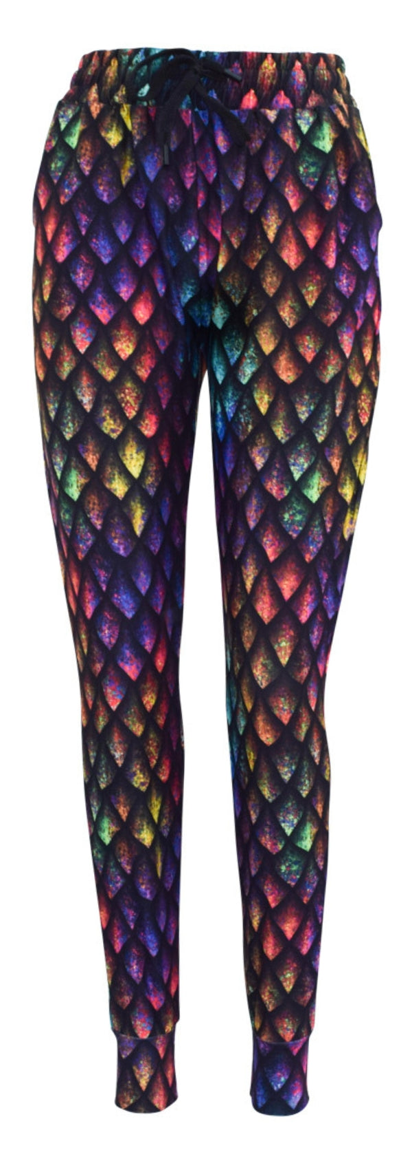 Rainbow Dragon Scales Lejoggers-Joggers