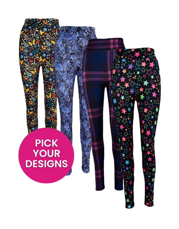 4 FOR 3: Leggings Bundle Mix & Match-Adult Leggings