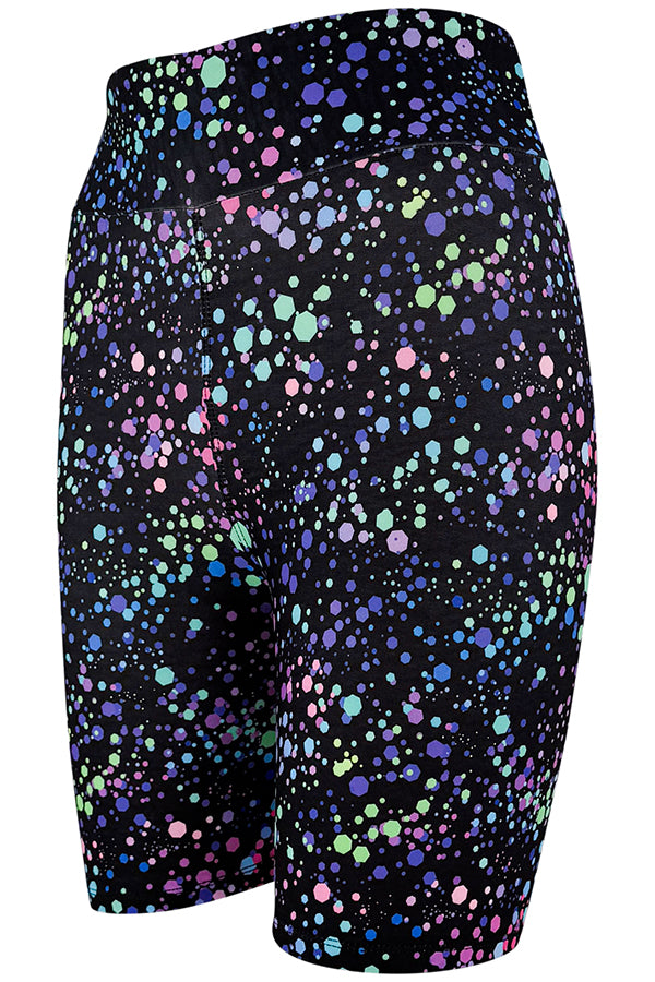 Midnight Galaxy Shorts | Galaxy Print | High Waisted – Llama Leisure