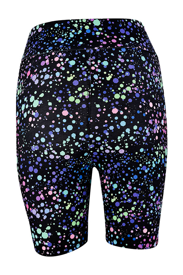 Midnight Galaxy Shorts | Galaxy Print | High Waisted – Llama Leisure