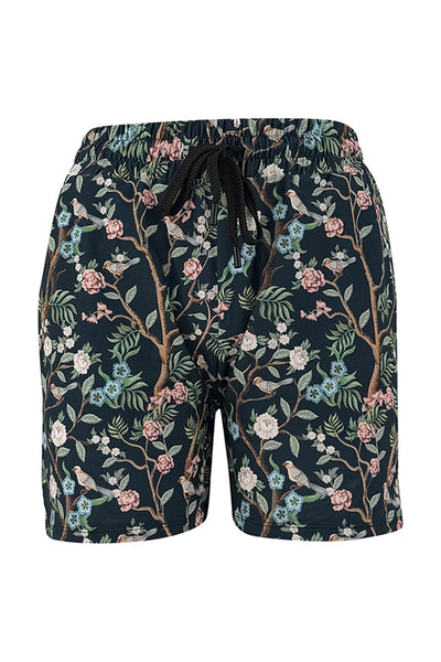 新品　BRIEFING SUMMER BASIC SHORT PANTS Garden Lullaby Jogger Shorts | Floral Bird Print | Super Comfy