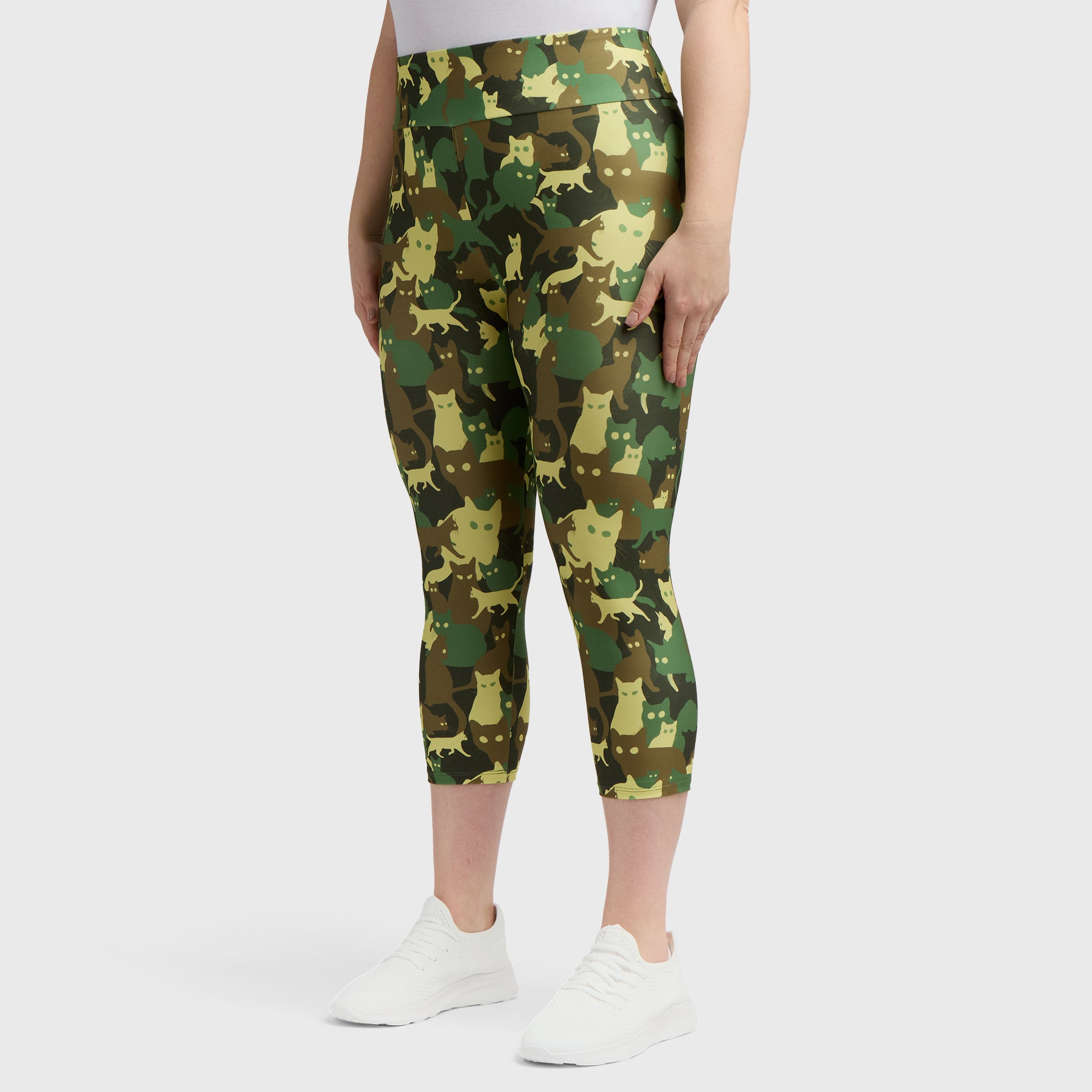Catoflage Leggings - Cat Leggings - Llama Leisure
