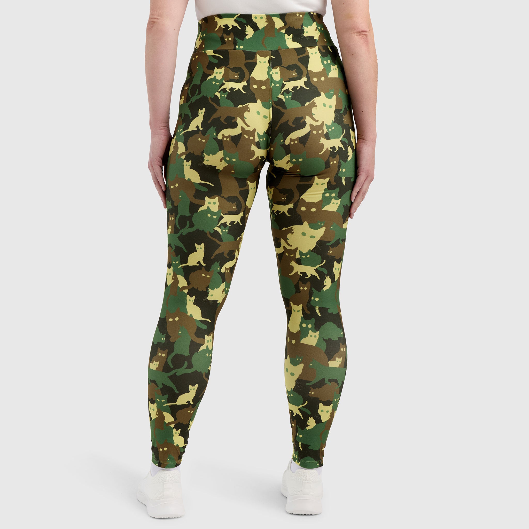 Catoflage Leggings - Cat Leggings - Llama Leisure