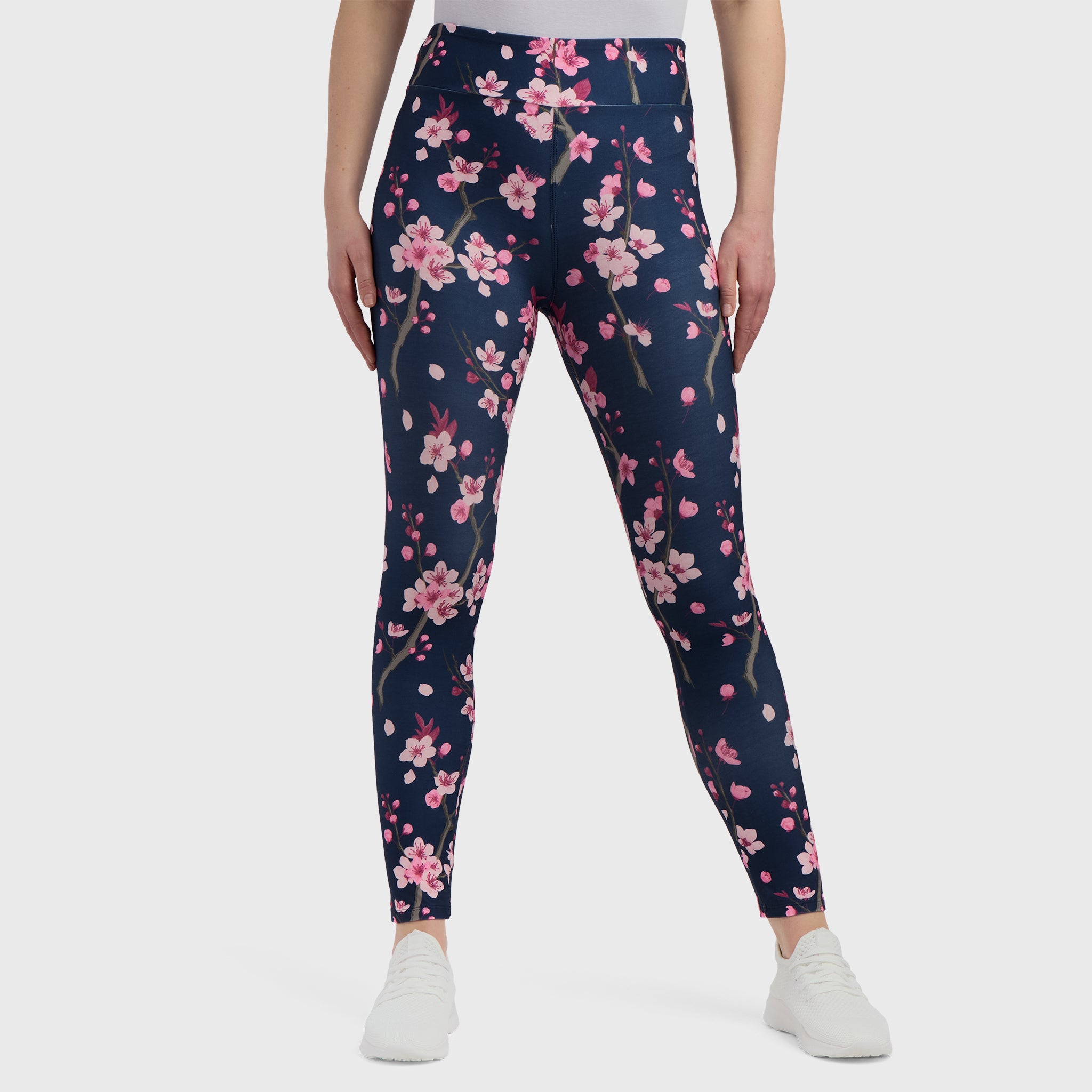 Cherry Blossom Leggings | Sakura Print | Soft, Durable, & Stretchy