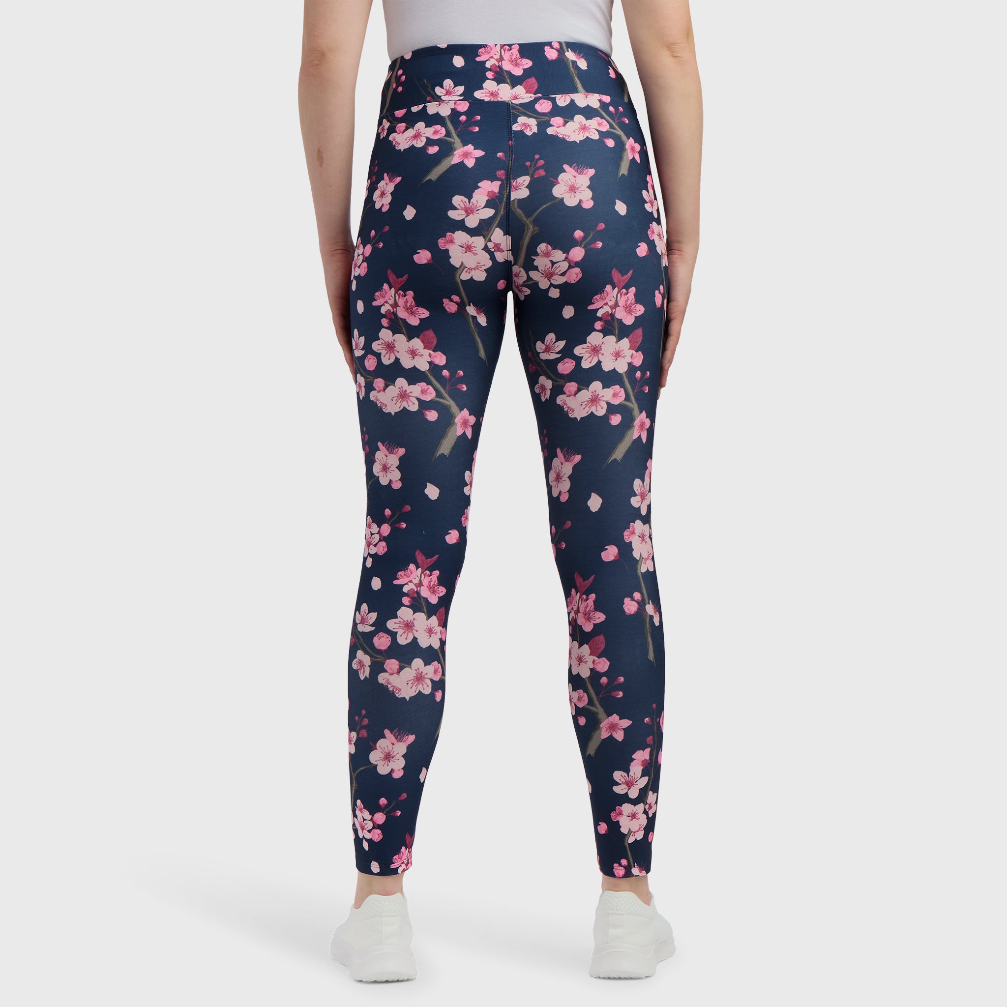 Cherry Blossom Leggings | Sakura Print | Soft, Durable, & Stretchy