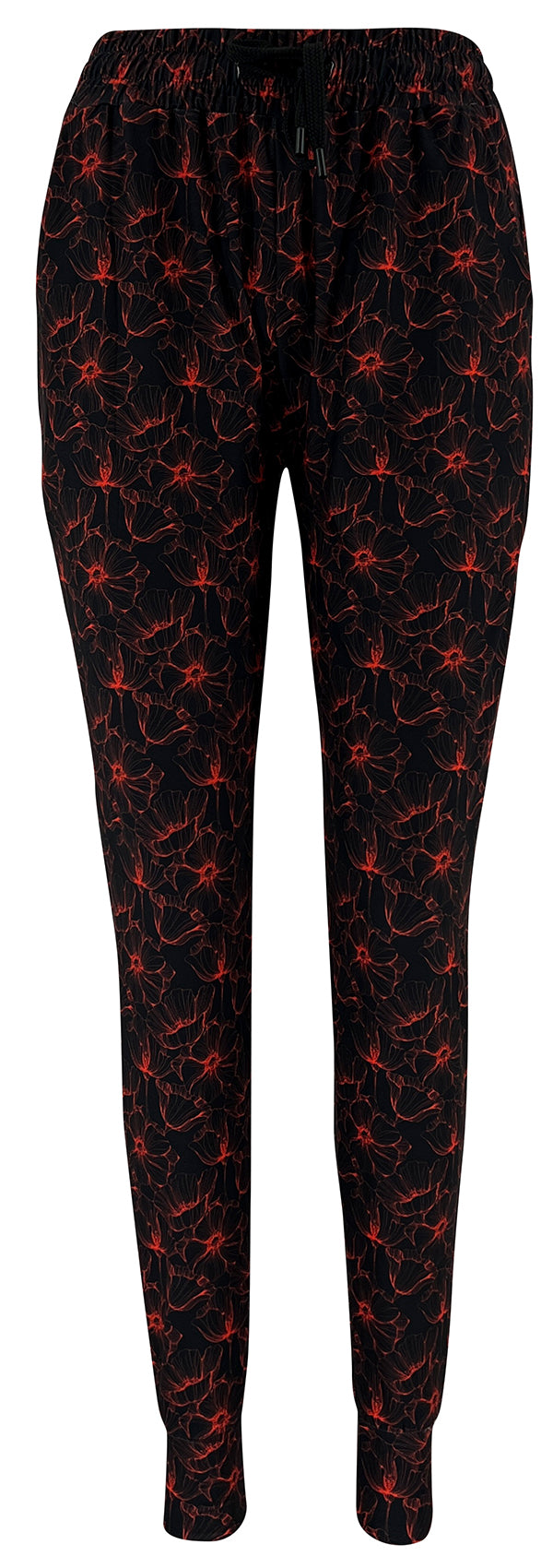 Midnight Poppies Joggers