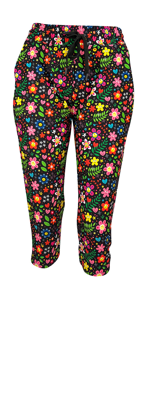 Flower Festival Joggers-Joggers