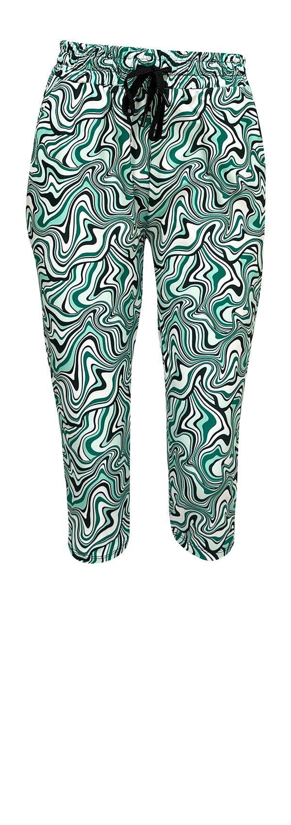 Mint Swirl Joggers-Joggers