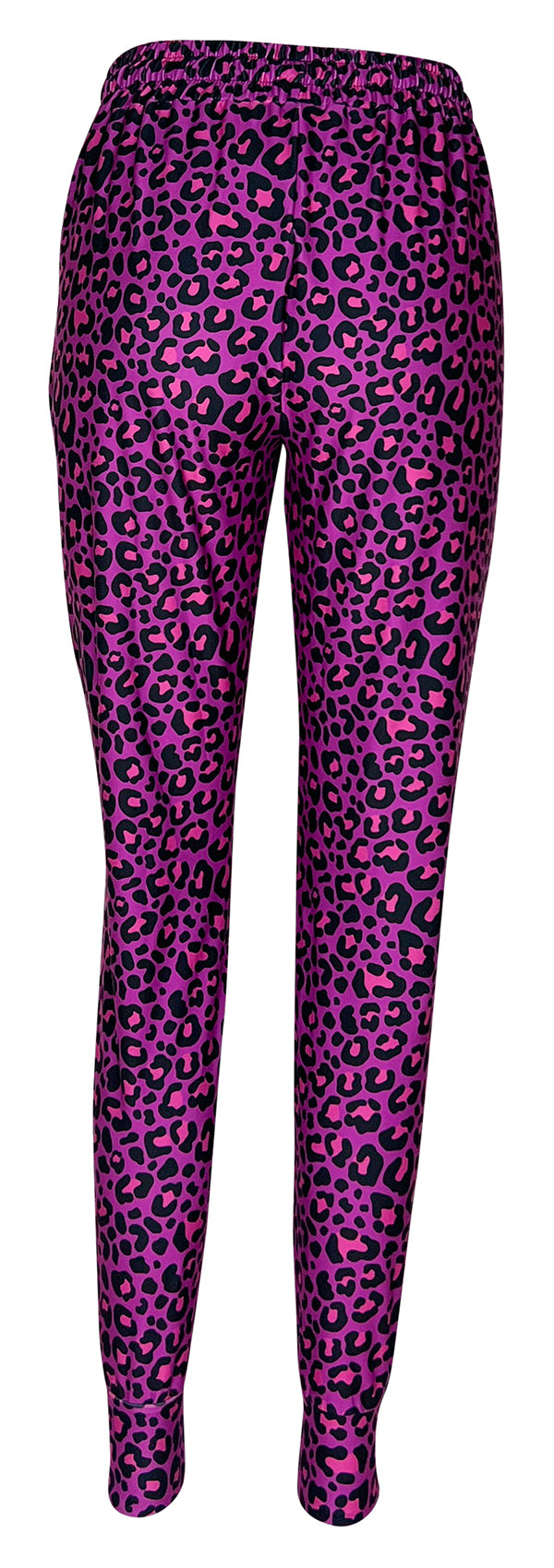 Purple Leopard Joggers-Joggers