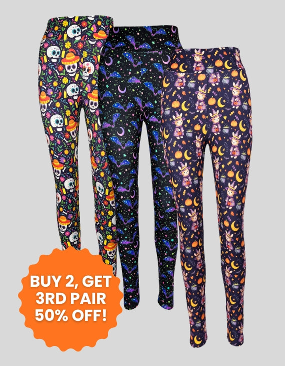 Halloween Triple Treat Bundle: 3rd Pair 50% OFF