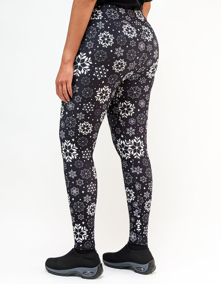 Snow Is Falling-Adult Leggings