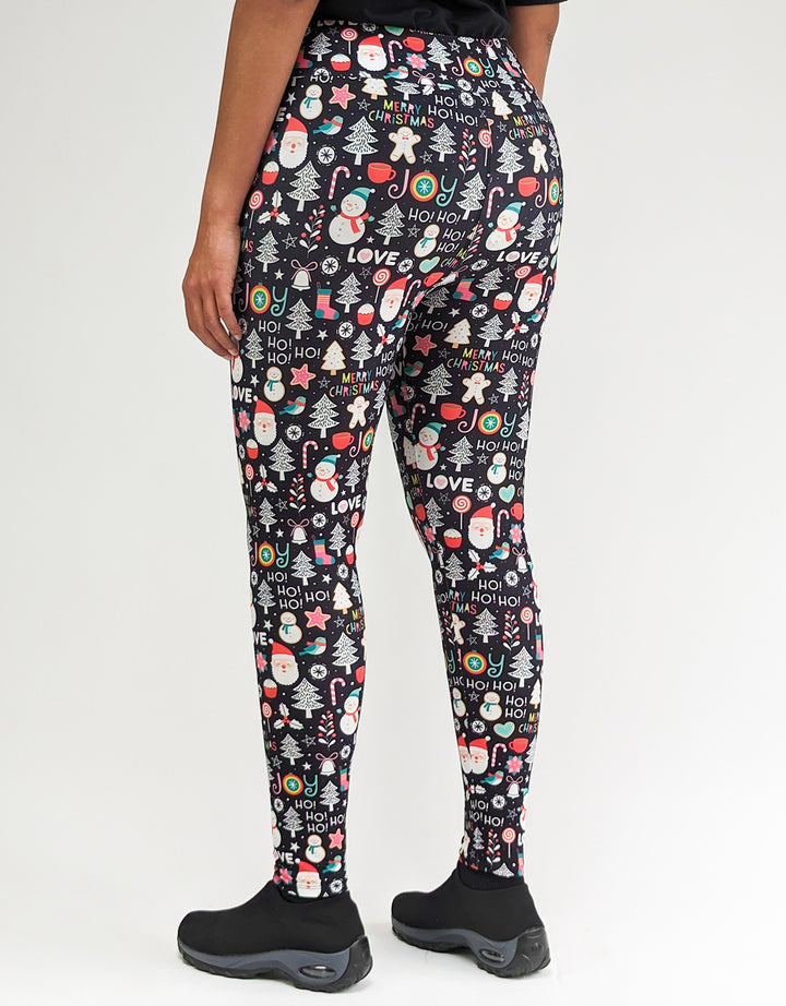 Ho Ho Holiday-Adult Leggings