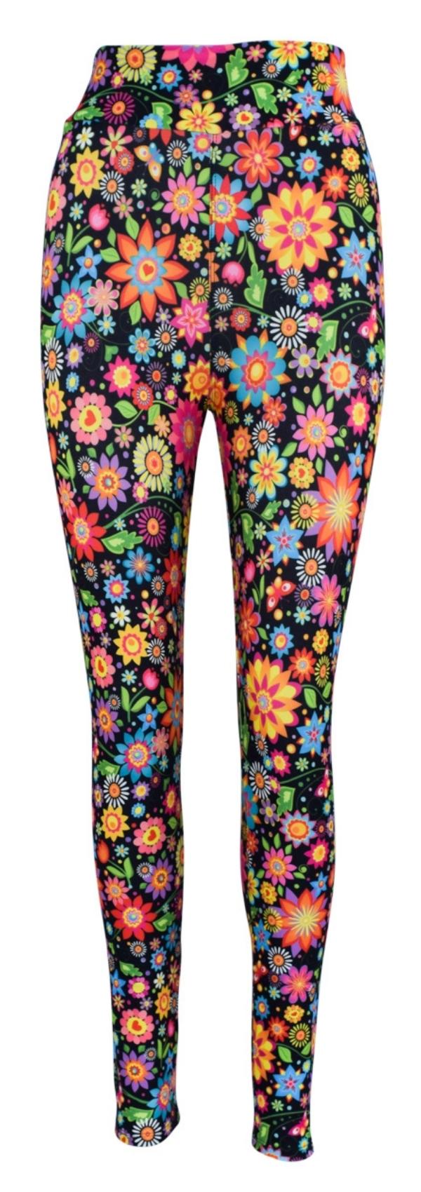 Flower Fiesta Kids-Kids Leggings