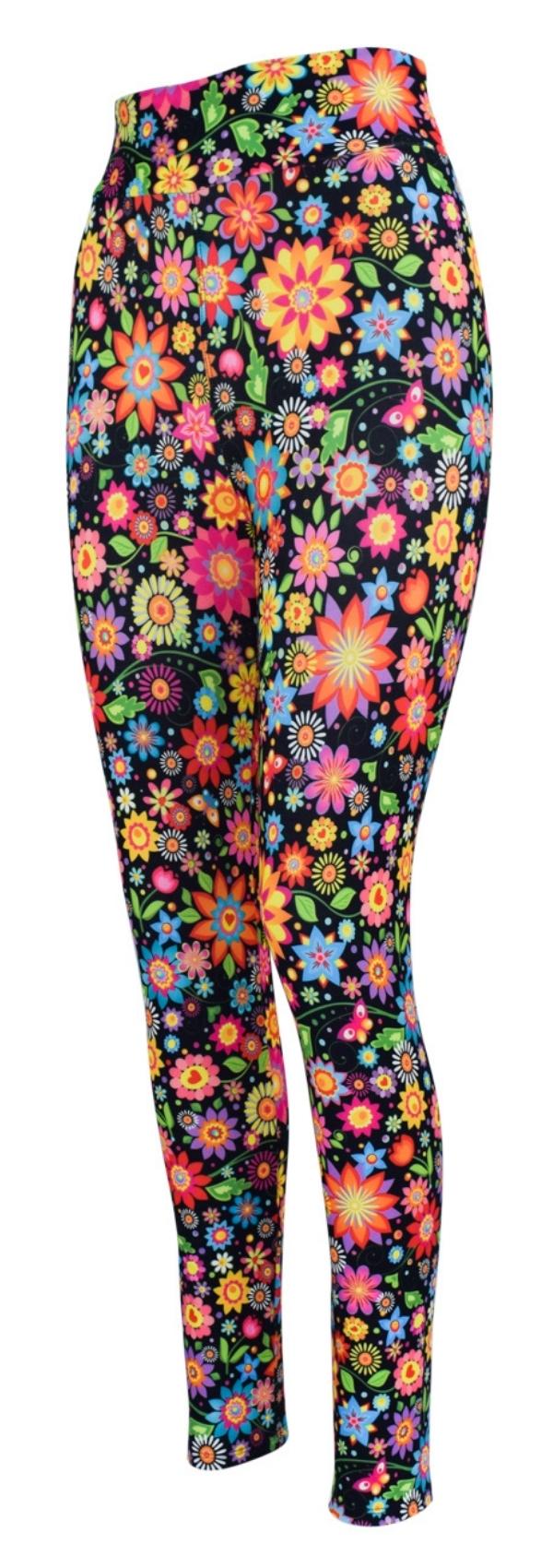 Flower Fiesta Kids-Kids Leggings