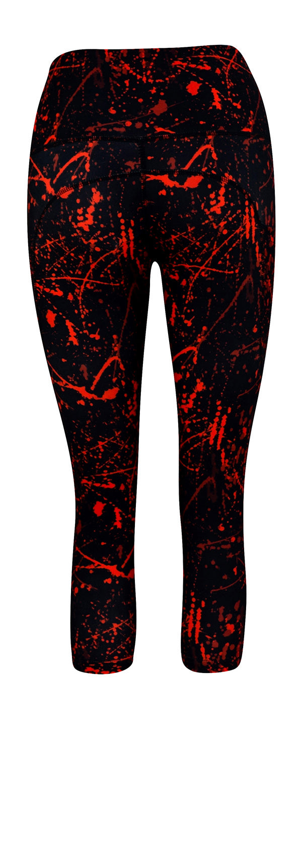 Paint The Town Red + Pockets-Adult Pocket Leggings