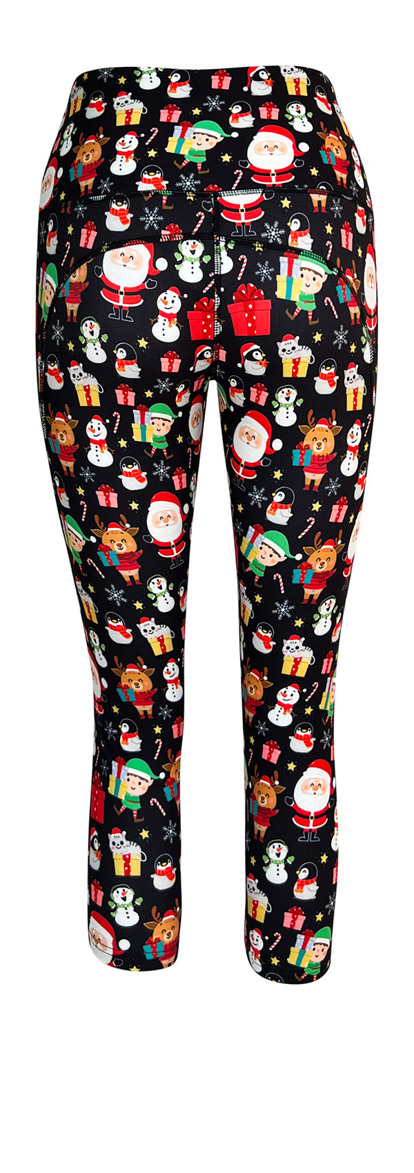 Santa's Little Helpers + Pockets-Adult Pocket Leggings