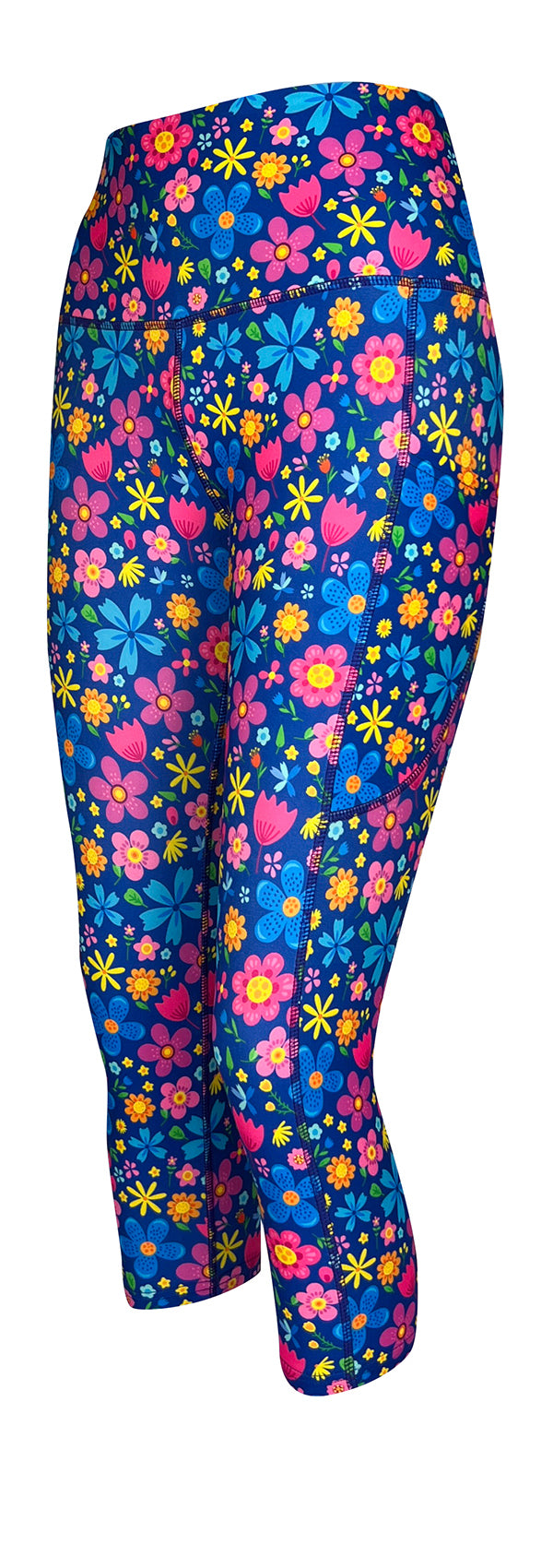 Summer Dreams + Pockets-Adult Pocket Leggings