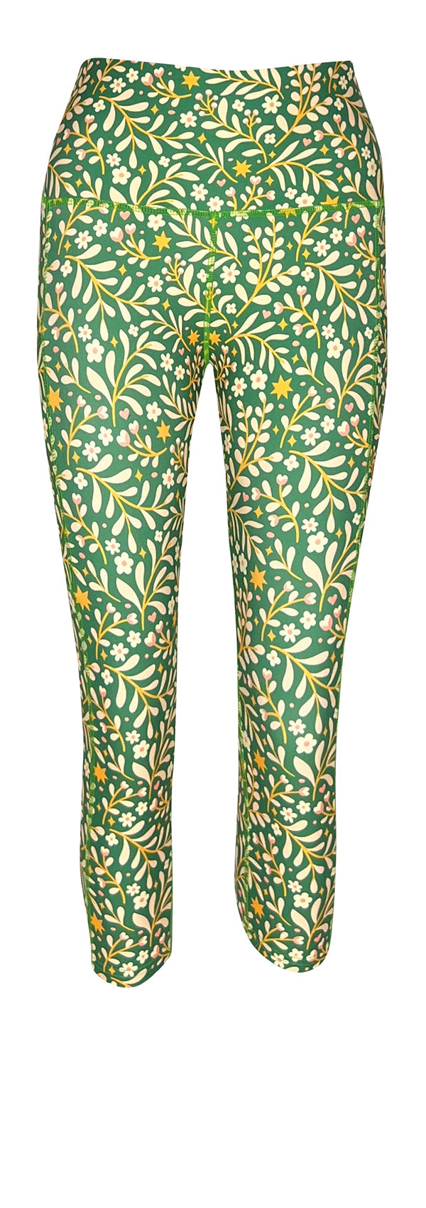 Serenity Garden + Pockets-Adult Pocket Leggings