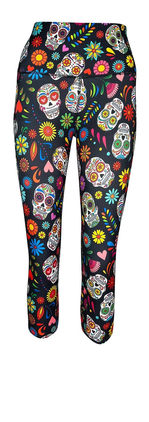 Deadly Delights + Pockets-Adult Pocket Leggings