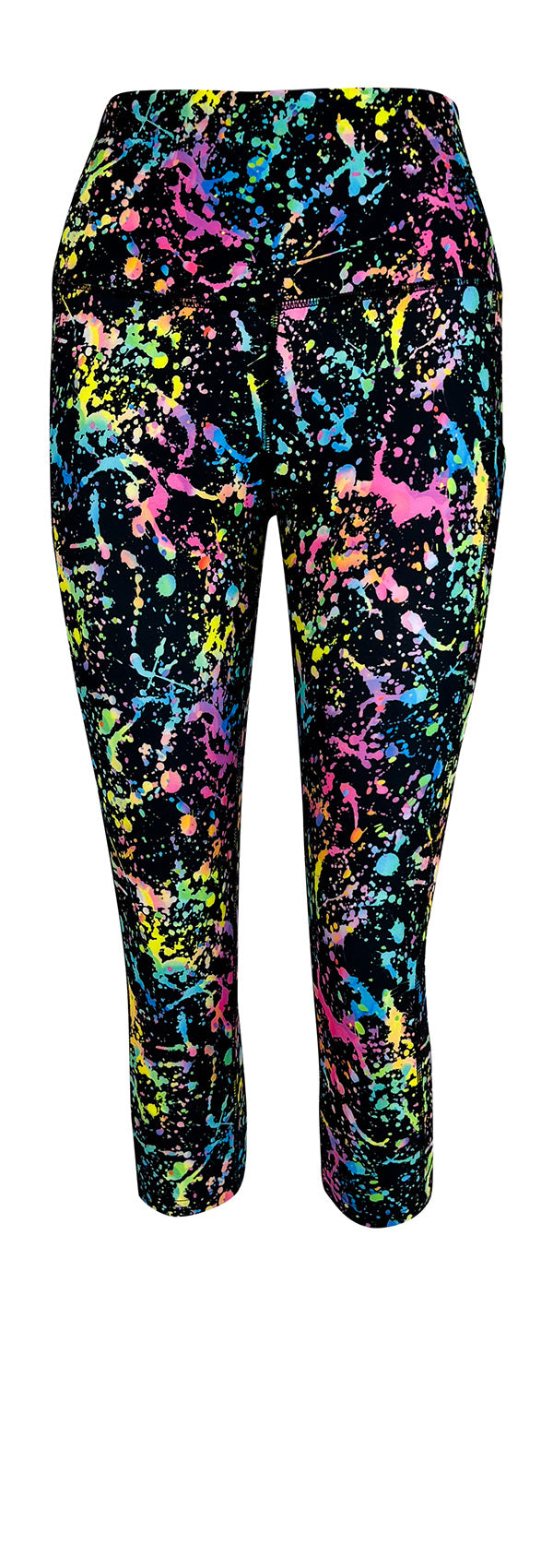 Neon Fusion + Pockets-Adult Pocket Leggings