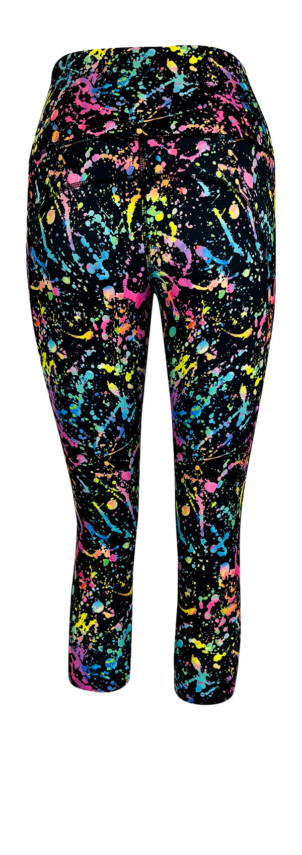 Neon Fusion + Pockets-Adult Pocket Leggings