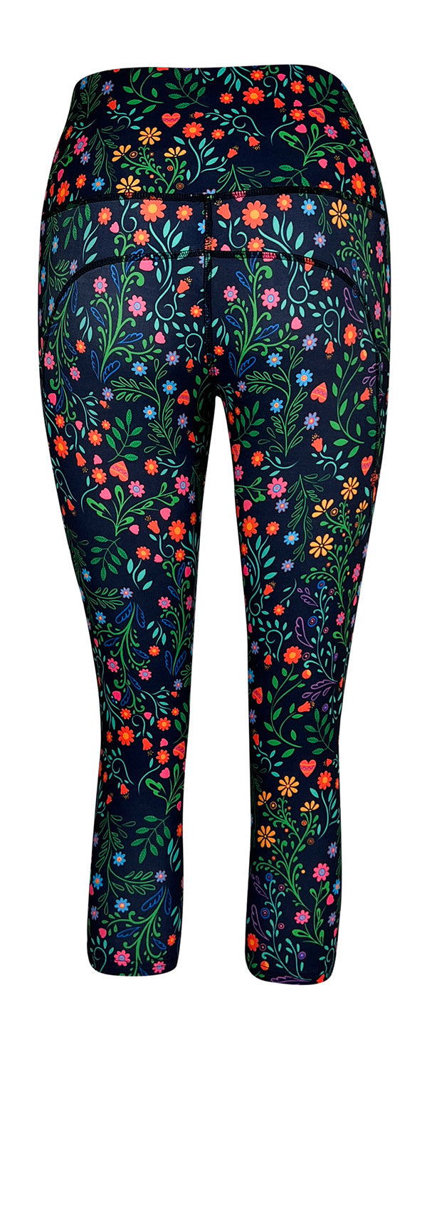 Garden Of Love + Pockets-Adult Pocket Leggings