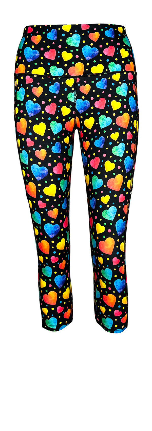 Heart Harmony + Pockets-Adult Pocket Leggings