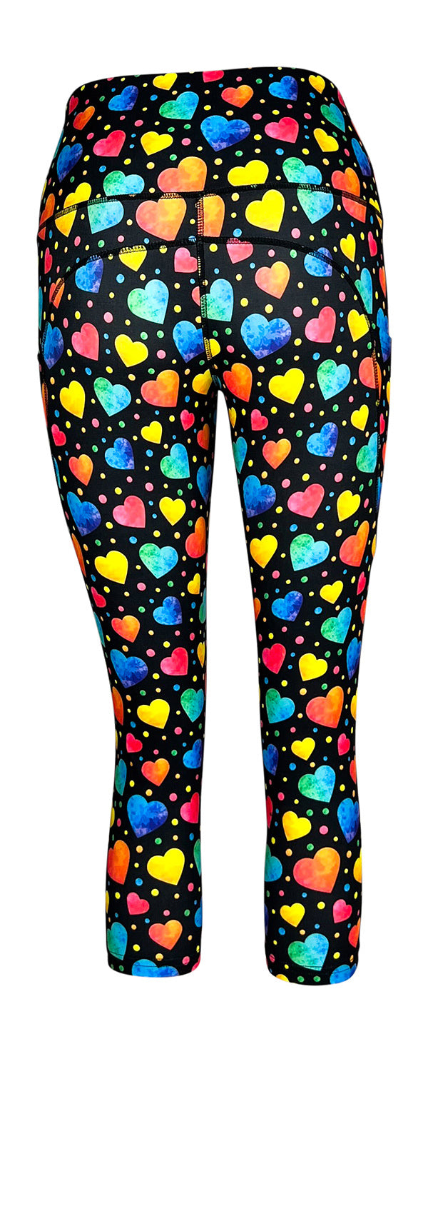 Heart Harmony + Pockets-Adult Pocket Leggings