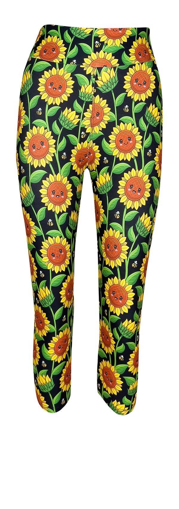 Sunflower Smiles-Adult Leggings