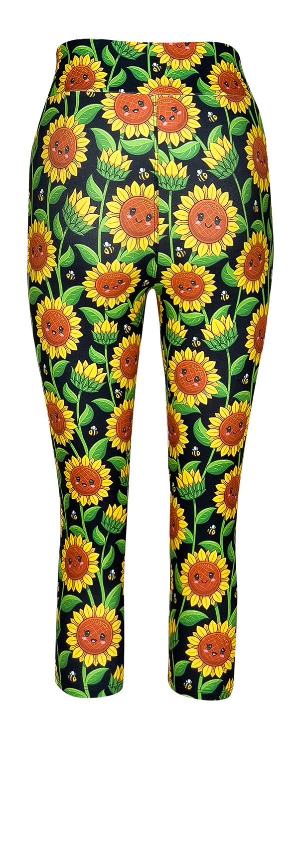 Sunflower Smiles-Adult Leggings