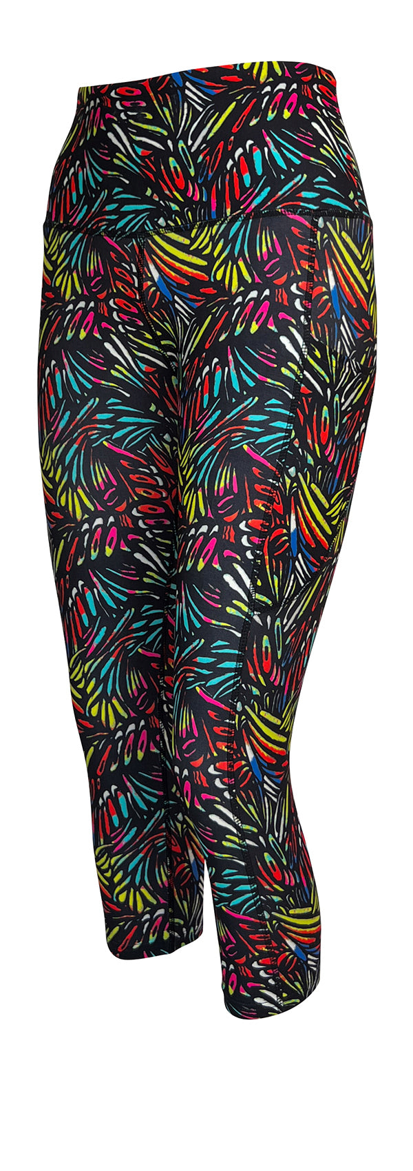 Rainbow Wings + Pockets-Adult Pocket Leggings