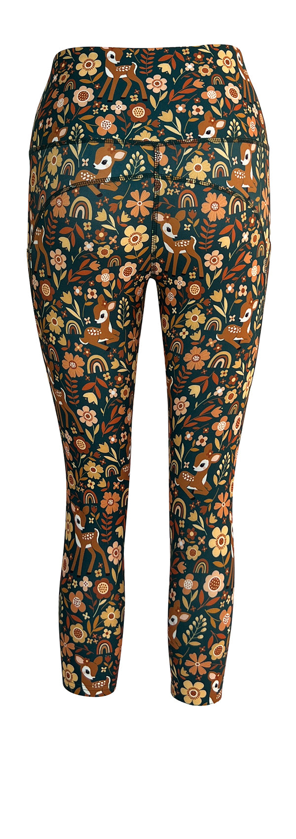 Deers + Pockets-Adult Pocket Leggings