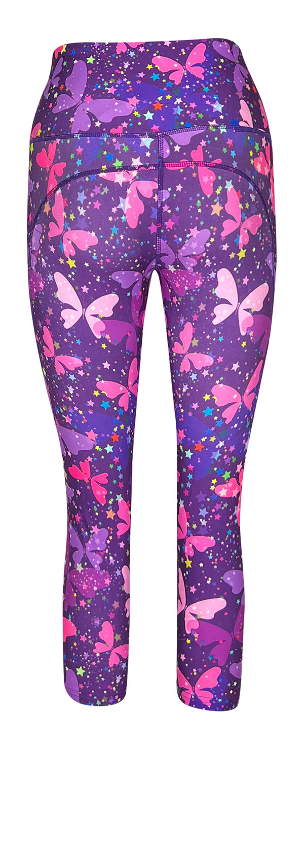 Butterfly Galaxy + Pockets-Adult Pocket Leggings