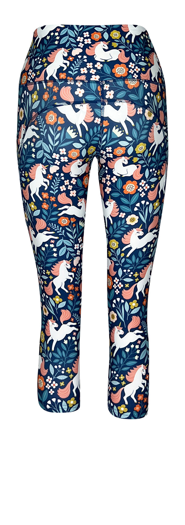 Unicorn Dreamland + Pockets-Adult Pocket Leggings