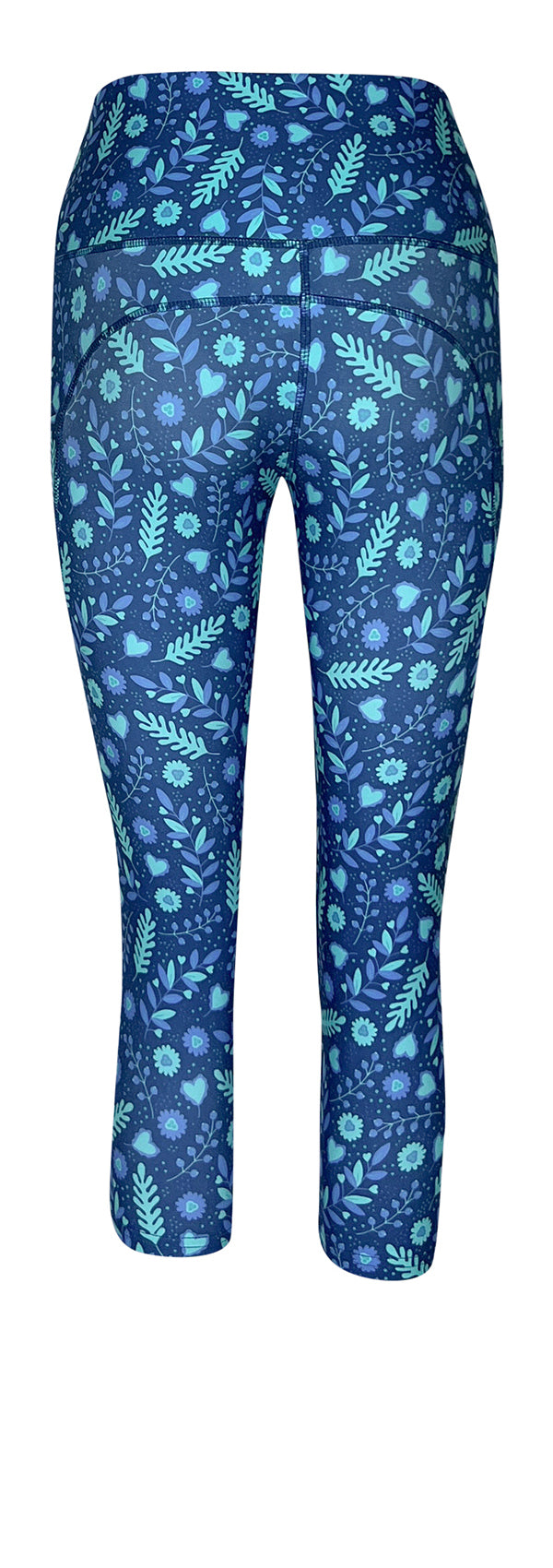 Meadow Breeze + Pockets-Adult Pocket Leggings