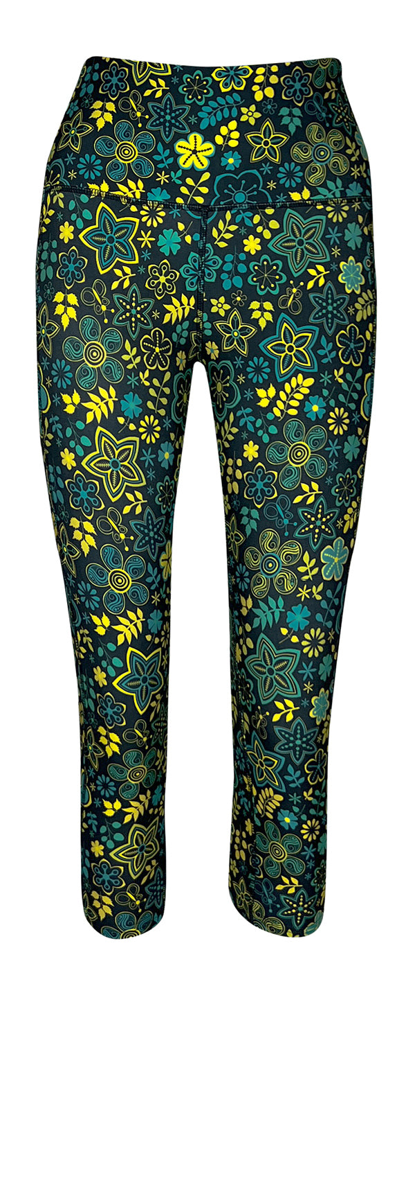 Fantasy Flowers + Pockets-Adult Pocket Leggings