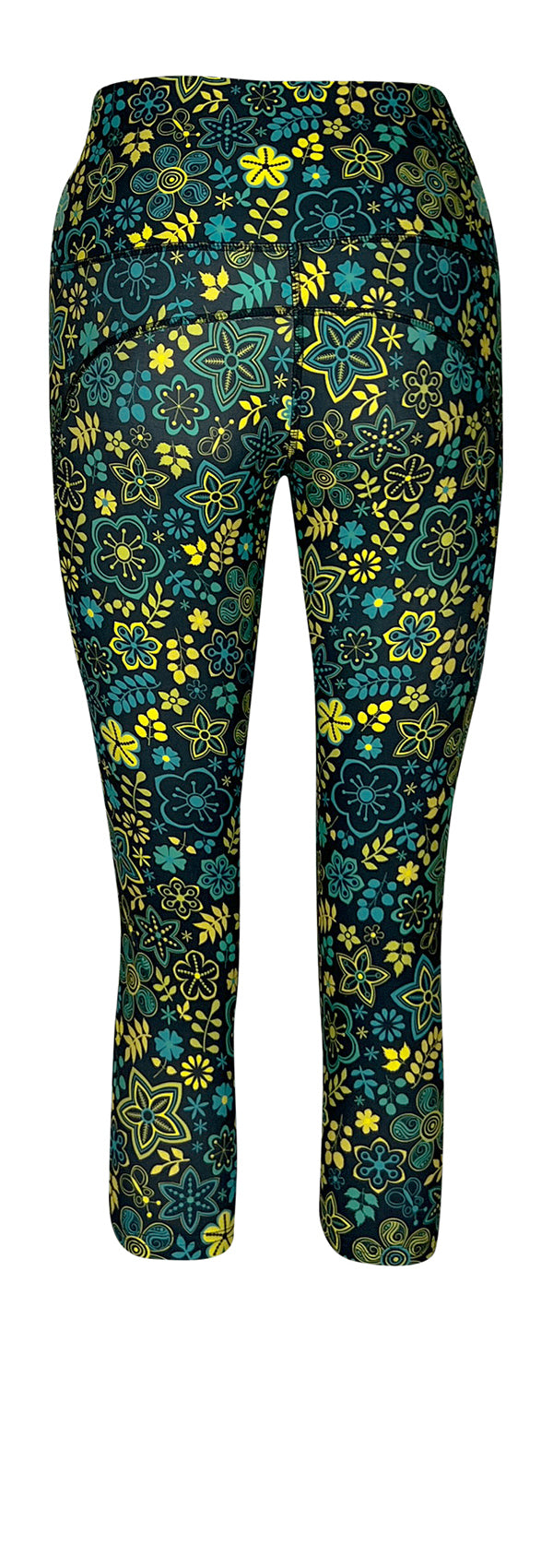 Fantasy Flowers + Pockets-Adult Pocket Leggings