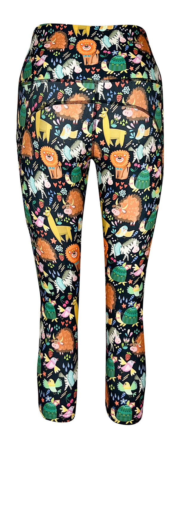 Wildlife + Pockets-Adult Pocket Leggings