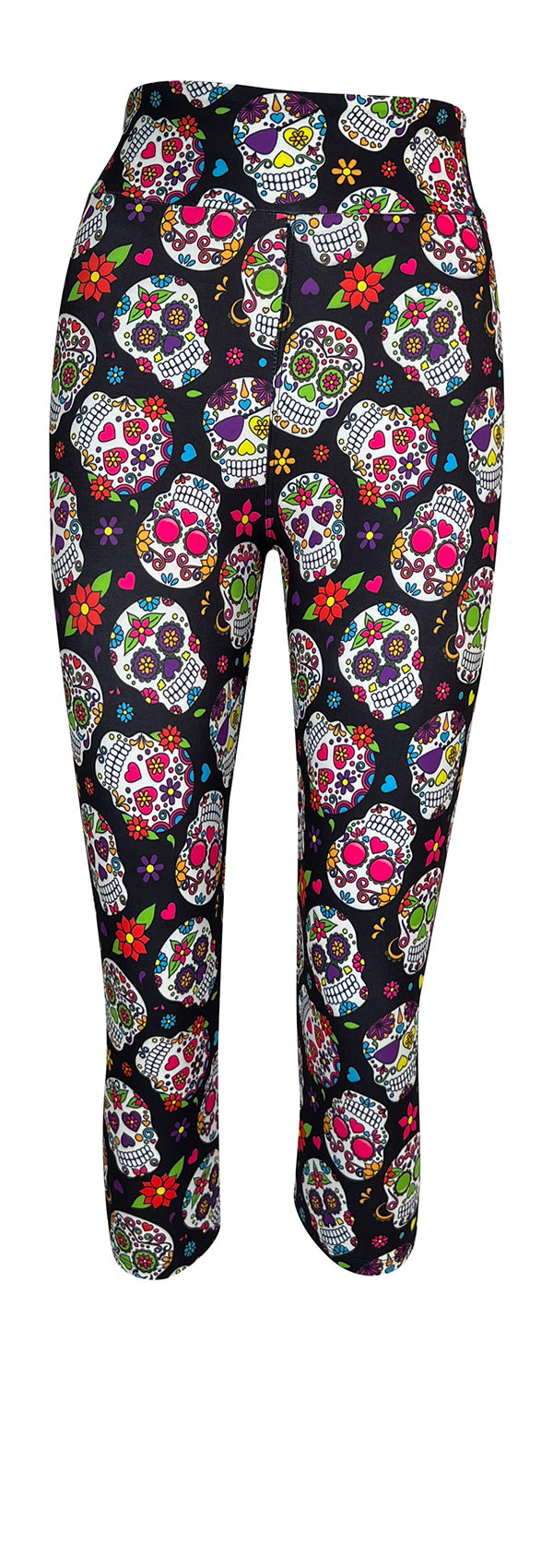 Festival Skulls-Adult Leggings