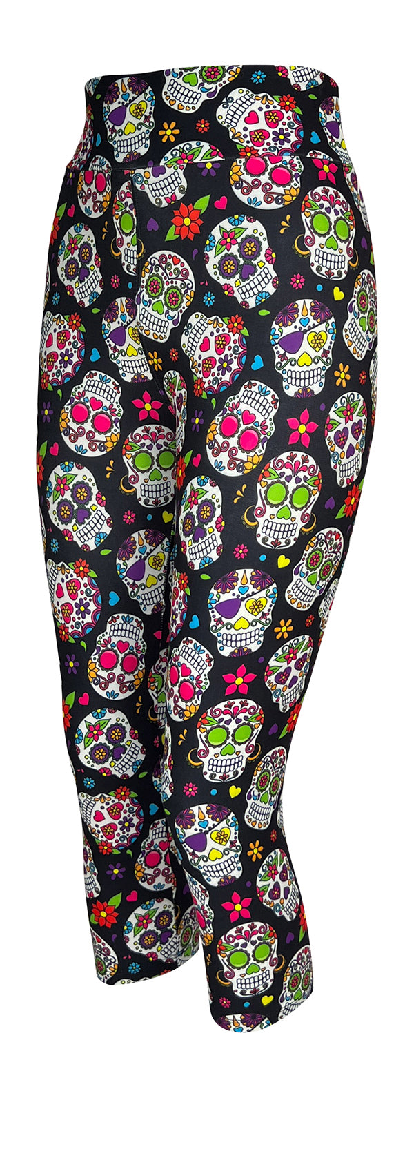 Festival Skulls-Adult Leggings