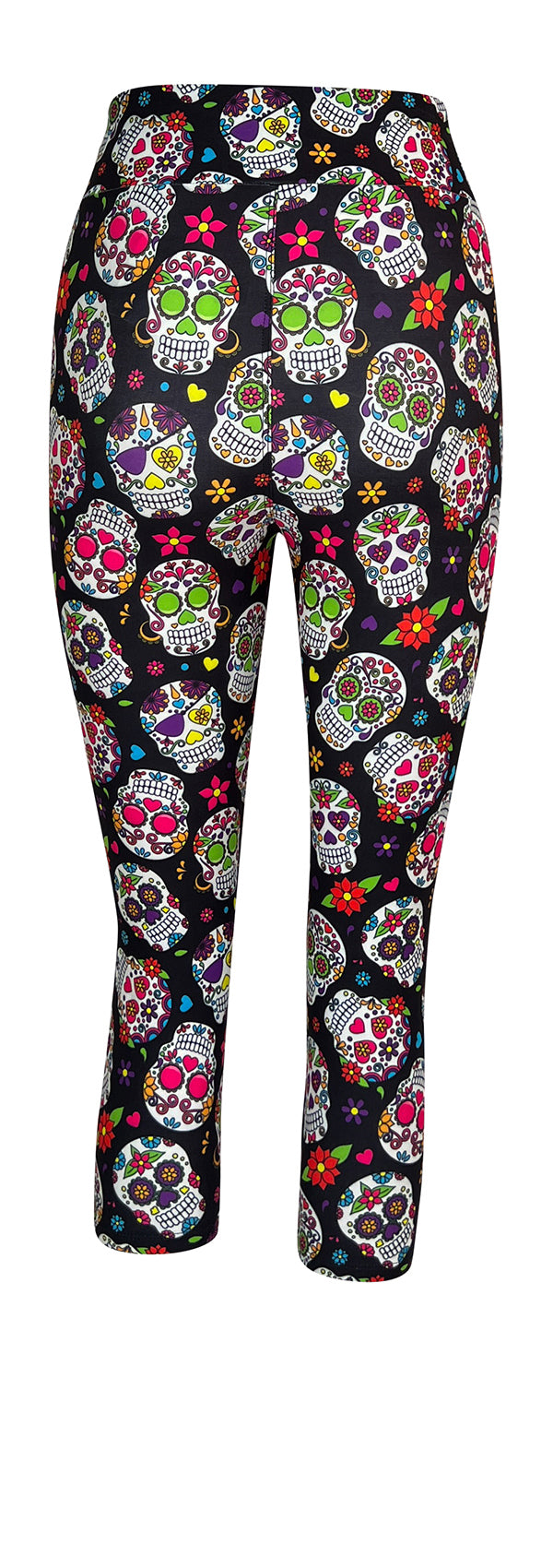 Festival Skulls-Adult Leggings