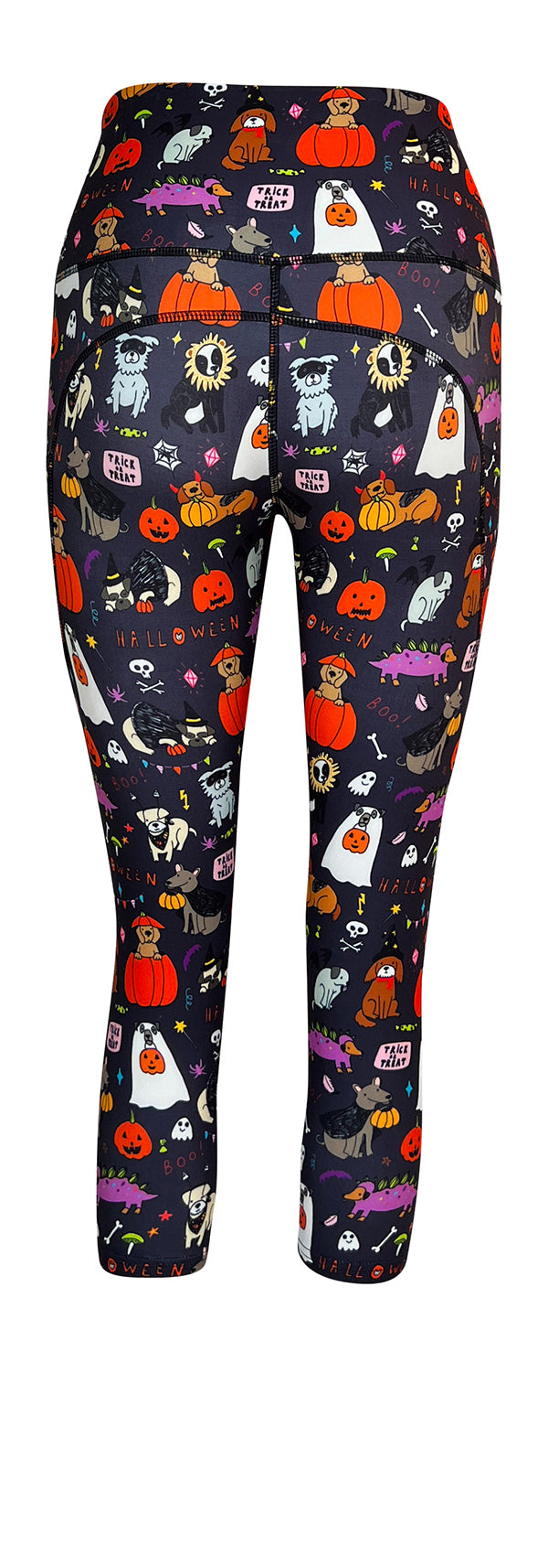 Halloween Hounds + Pockets-Adult Pocket Leggings