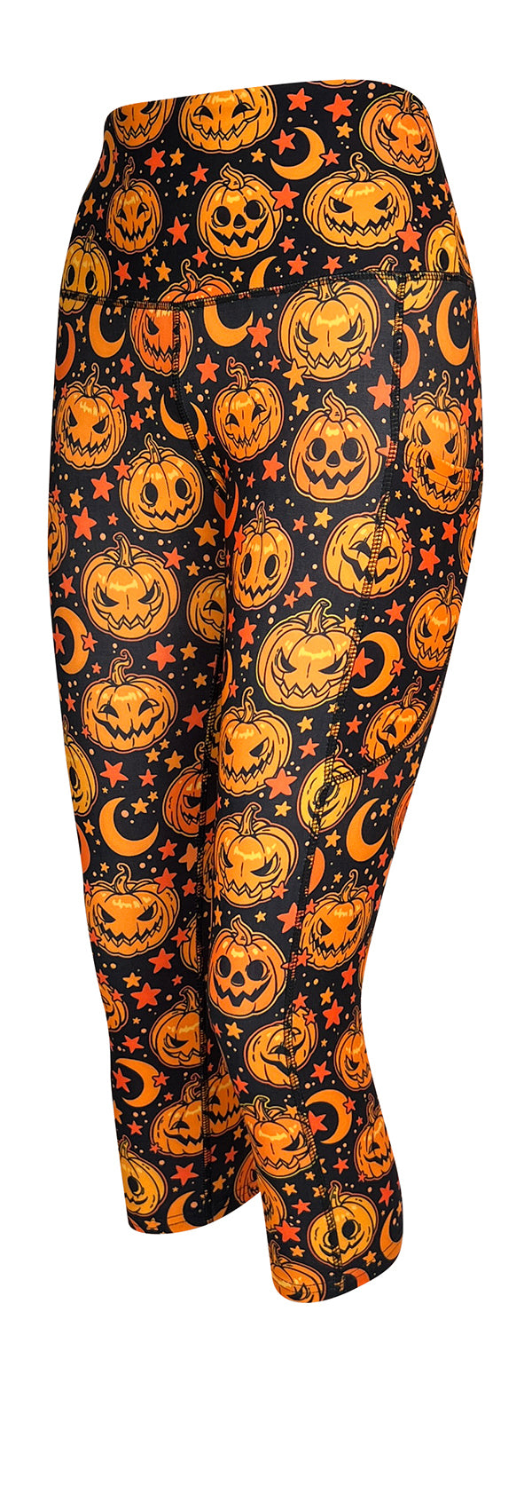 Pumpkin Patch + Pockets-Adult Pocket Leggings