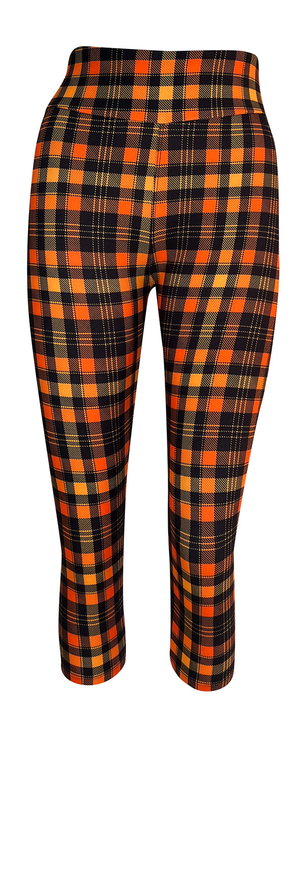 Halloween Tartan-Adult Leggings