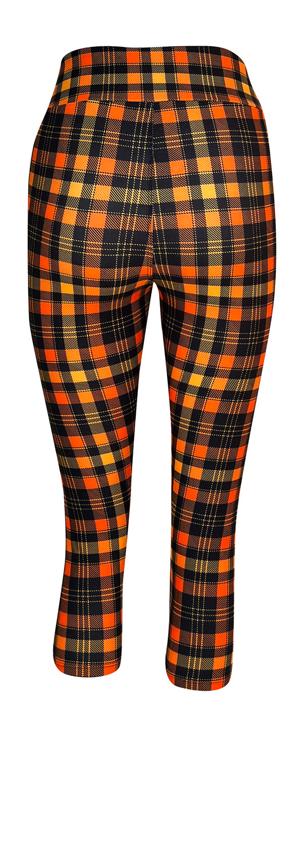 Halloween Tartan-Adult Leggings